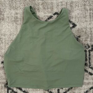 Army green tankini top